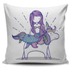 Mermaid Queen Loves Her Unicorn Pillow Covers