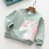 Girl Unicorn Long Sleeve Sweatshirt