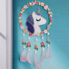 Floral Unicorn Dreamcatcher