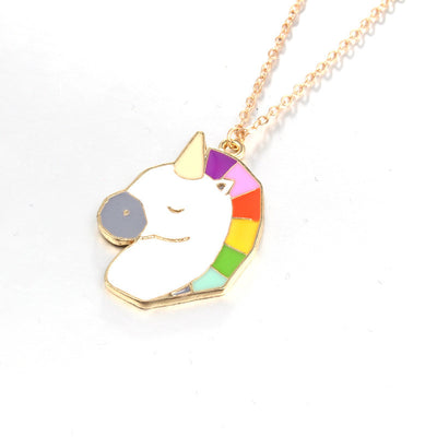 New Rainbow Unicorn Necklaces 