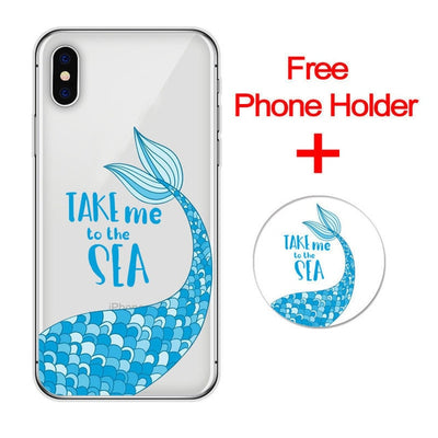 Mermaid Silicone iPhone Case
