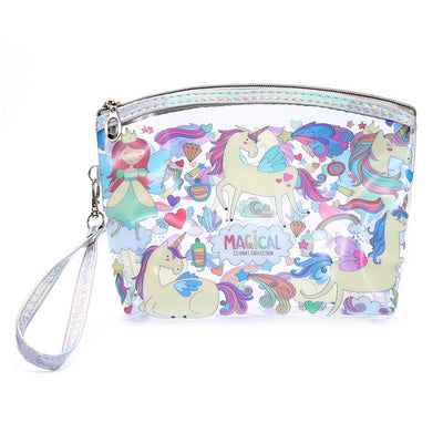 Unicorn Transparent Cosmetic Bag
