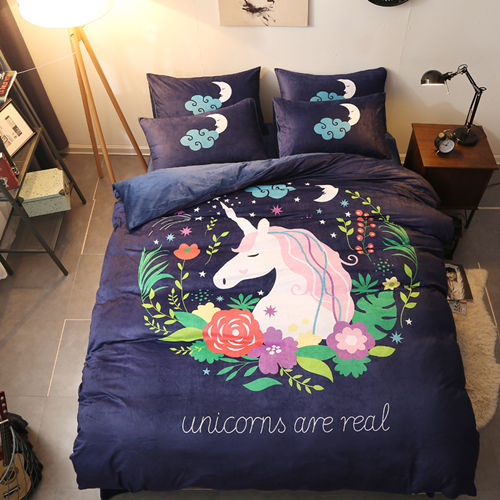 Unicorns are real on sale bedding