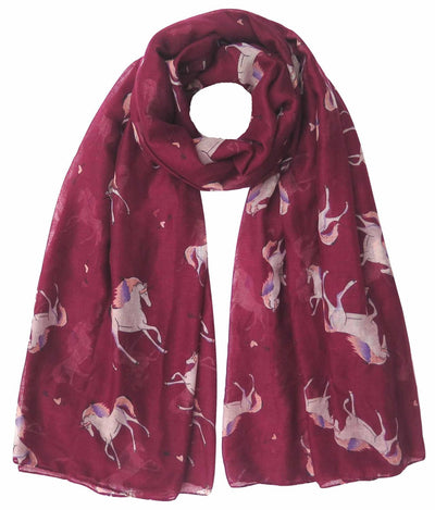 4 Colors Fashion Unicorn Print Scarf - Well Pick Review