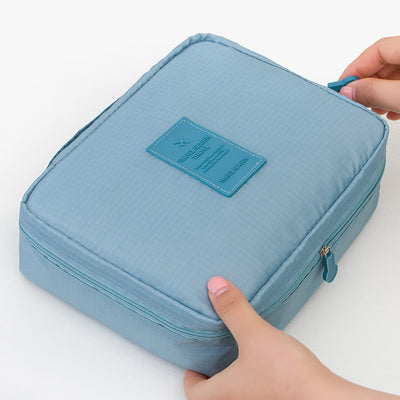 Awesome Zippered& Layered Cosmetics Travel Bag - Well Pick Review