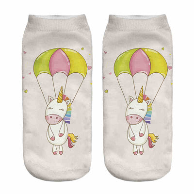 21 Styles Unicorn Print Ankle Socks - Well Pick Review