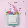 3D Unicorn & Animals Switch Sticker Decoration