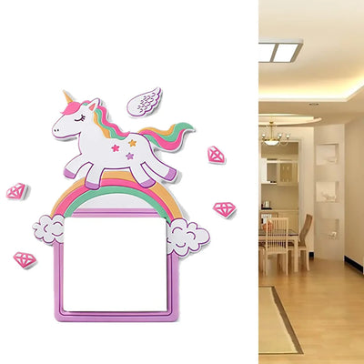 3D Unicorn & Animals Switch Sticker Decoration