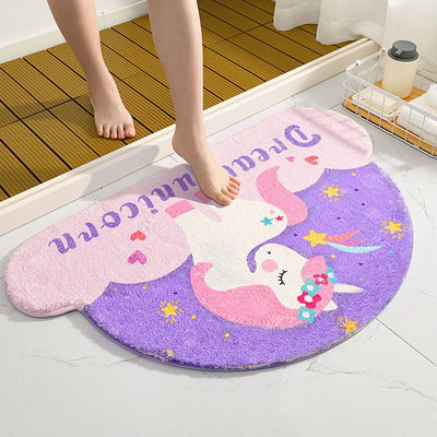 Fantastic Unicorn Series Soft Carpet