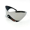 Oversized Futuristic Shield Sunglasses