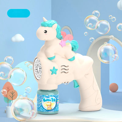 Unicorn Soap Bubble Machine Gun