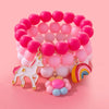 Colorful Candy Color Kids Bracelet Set