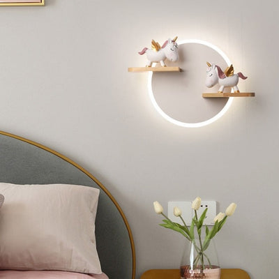 Nordic Unicorn Wall Lamp