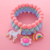 Colorful Candy Color Kids Bracelet Set