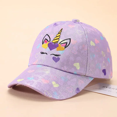 Dazzling Unicorn Embroidery Cap