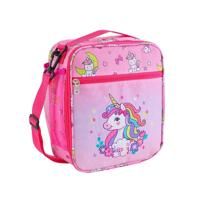 Colorful Unicorn Cartoon Lunch Bag