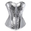 Metallic Shinning Corset Top