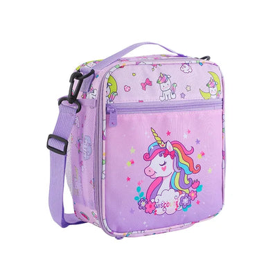 Colorful Unicorn Cartoon Lunch Bag