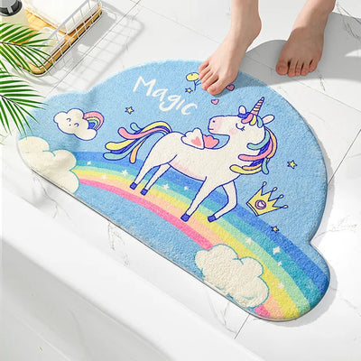 Fantastic Unicorn Series Soft Carpet