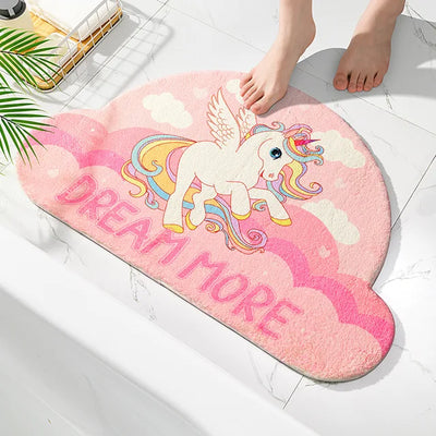 Fantastic Unicorn Series Soft Carpet