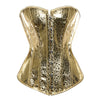 Metallic Shinning Corset Top