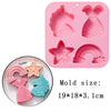 Unicorn & Mermaid Rainbow Silicone Mold