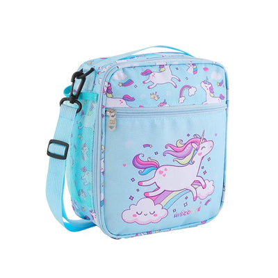 Colorful Unicorn Cartoon Lunch Bag