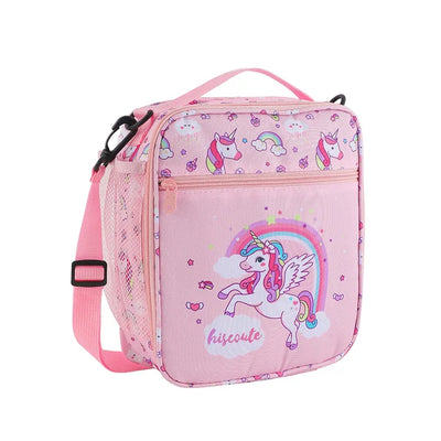 Colorful Unicorn Cartoon Lunch Bag