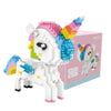 Unicorn & Flamingo Rainbow Brick Toy