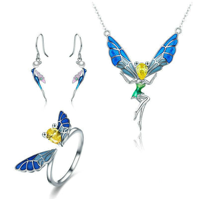 Fairy Crystal Necklace Ring Set - Well Pick Review