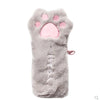 Fluffy Cat Paw Pencil Bag