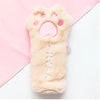 Fluffy Cat Paw Pencil Bag