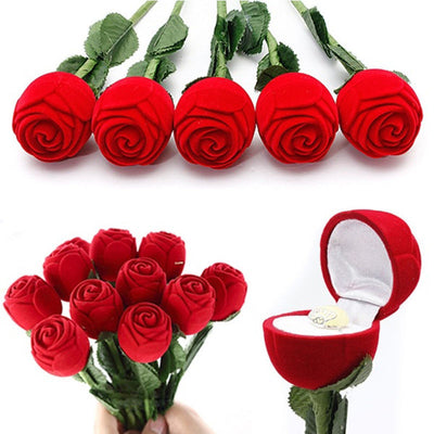 1pc/5pcs Rose Engagement Jewelry Box - Well Pick Review