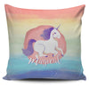 Purple Hair Unicorn Pillow Covers