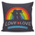Lesbian Love Is Love Pillow Covers