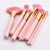 Pink Makeup Brushes Set