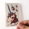 10cm Unicorn Tattoo Stickers - Well Pick Review