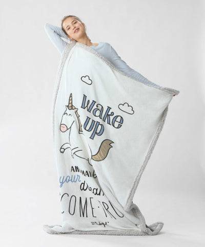 Large Unicorn Blanket