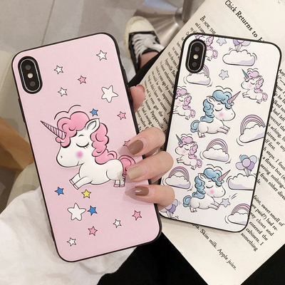 Cloudy Unicorn iPhone Case