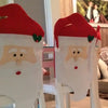 Lovely Mr & Mrs Santa Claus Chair Cover - FREE SHIPPING