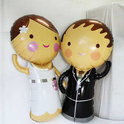 1pc 43inch Giant Groom Bride Balloon - Well Pick Review