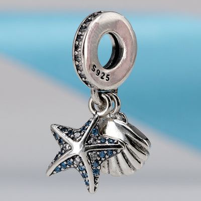 Starfish & Sea Shell Bead Charms