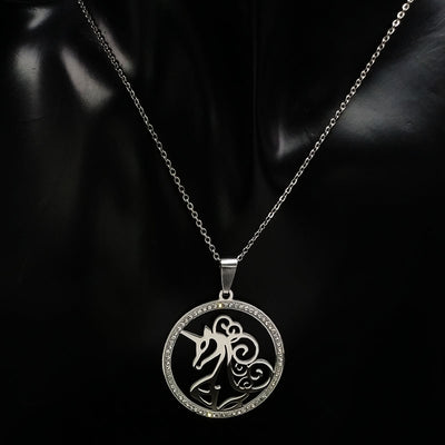 Unicorn Stainless Steel Necklace