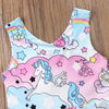 Baby Girls Unicorn Rainbow Floral Dress - Well Pick Review