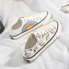 Rainbow Unicorn Canvas Shoes (High Tops & Low Tops)