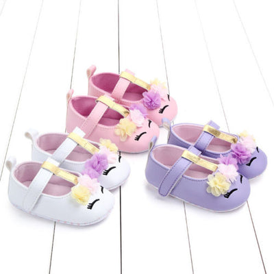 Unicorn Baby Girls Comfy Shoes