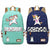 Colorful Unicorn Canvas Backpack