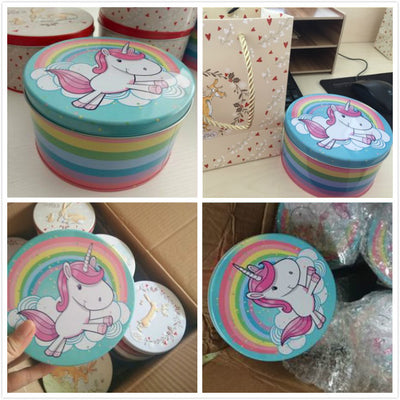 2pcs Colorful Unicorn Round Gift Box - Well Pick Review