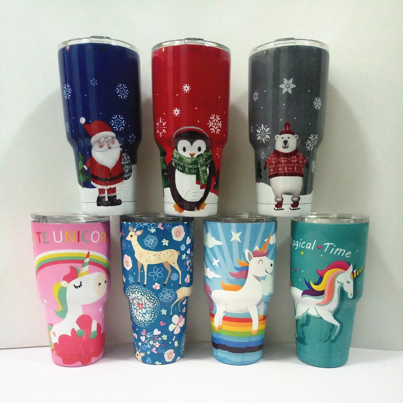 Unicorn Stainless Steel Thermos Cup