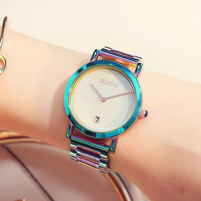 Colorful Rainbow Lady Watch - Well Pick Review